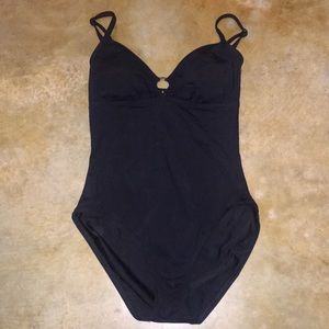 Black swimsuit